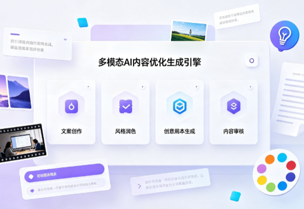龙潭区AI智能内容优化创新 多模态生成技术丰富数字内容创作生态