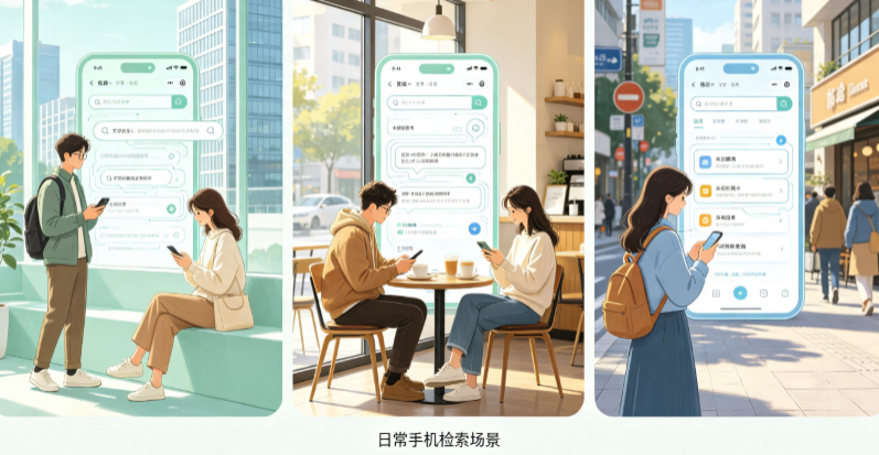 龙潭区普通人日常手机使用场景拆解：GEO 与 AI 优化如何改变信息检索体验