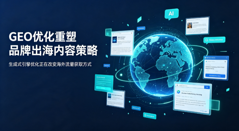 龙潭区AI 时代 GEO 兴起，品牌出海内容策略迎来重大调整